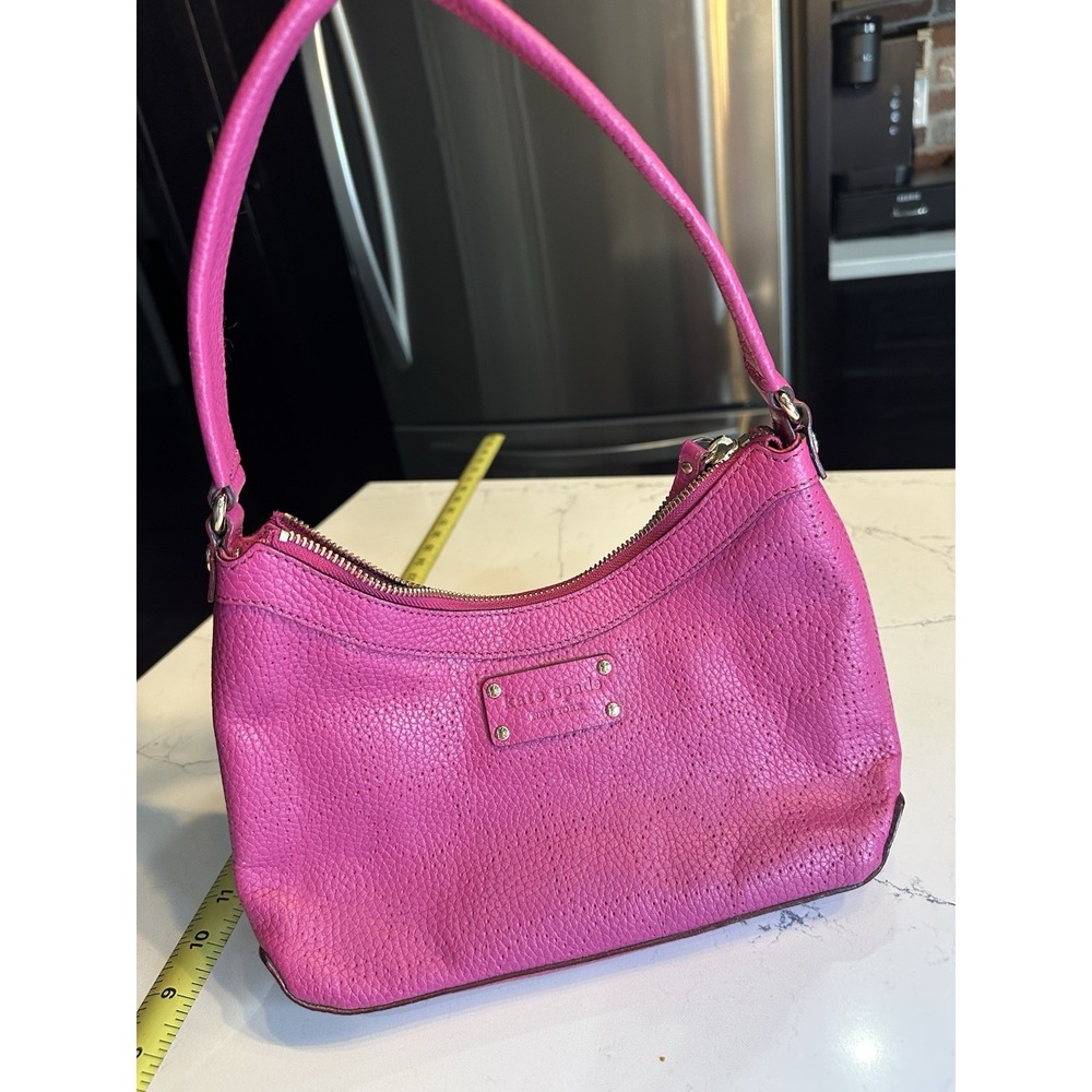 Kate Spade New York Shoulder Hot Pink Bag Purse - Picture 7 of 9